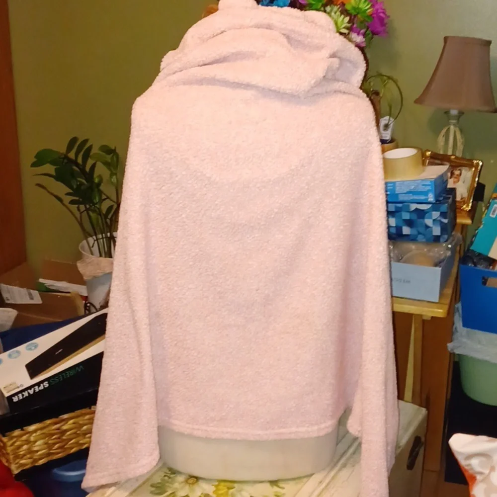 😀3/$12 Cute Pink Animal Hooded Towel teen /adult